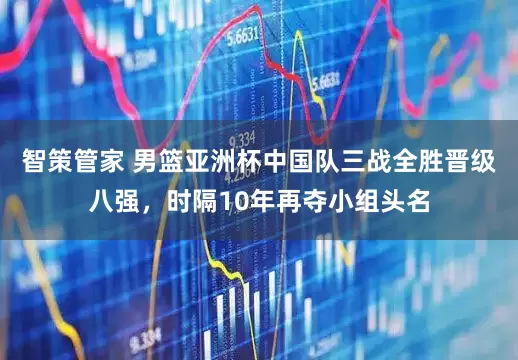智策管家 男篮亚洲杯中国队三战全胜晋级八强，时隔10年再夺小组头名