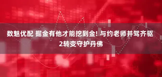 数魅优配 掘金有他才能挖到金! 与约老师并驾齐驱 2转变守护丹佛